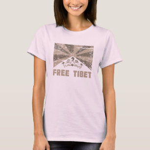T-shirt Tibet libre