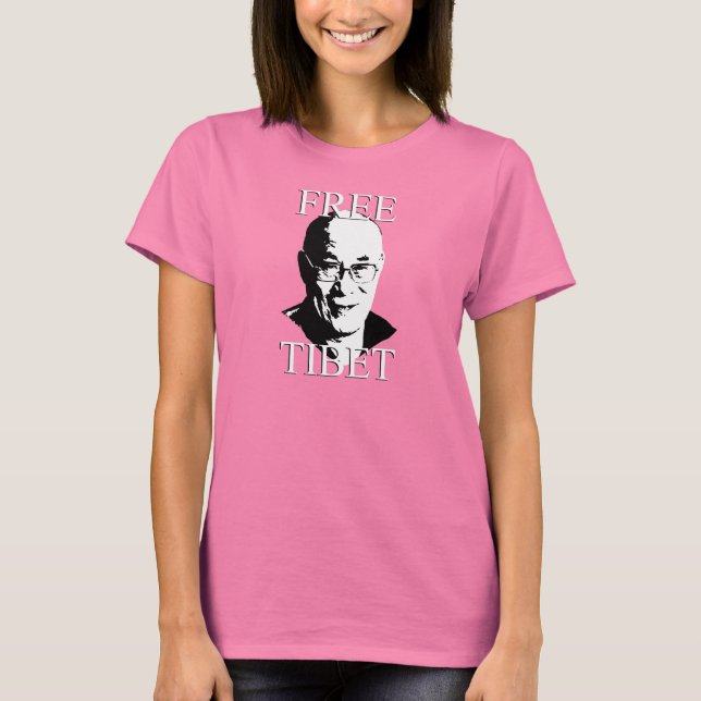 T-shirt Tibet libre (Devant)
