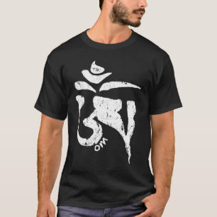 T-shirt Tibet Tibétain Om Yoga