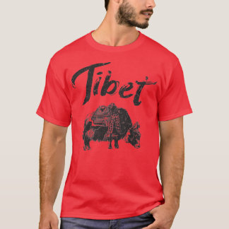 T-shirt Tibet Yak Tibétain