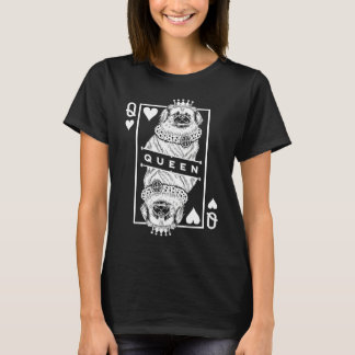 T-shirt Tibetan Spaniel Reine des Cœurs Chien Pop