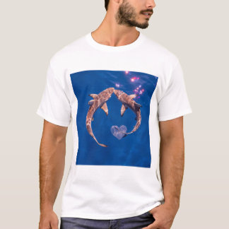 T-shirt Tiburones blancos enamorados