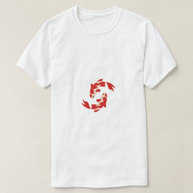 T-shirt Tichert for men poisson  (Design devant)