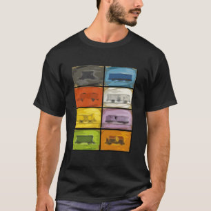 T-shirt Ticket pour faire le tour Trains Classic