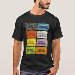 T-shirt Ticket pour faire le tour Trains Classic