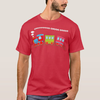 T-shirt Tide de locomotive du conducteur de train ferrovia