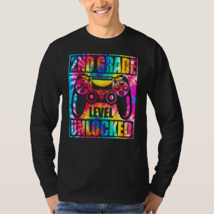 T-shirt Tie Dye 2e catégorie Jeu de gamer déverrouillé