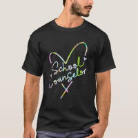 Tie Dye Conseillère En Coeur Retour À L'École Cons