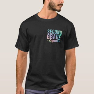 T-shirt Tie Dye Deuxième Classe Squad Pocket Enseignant Re