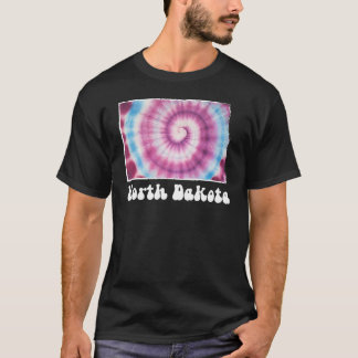 T-shirt Tie Dye du Dakota du Nord