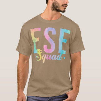T-shirt Tie Dye Escadron ESE Appréciation de l'enseignant 