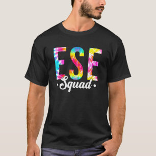 T-shirt Tie Dye Ese Squad Pochette Dos Appreciation Enseig