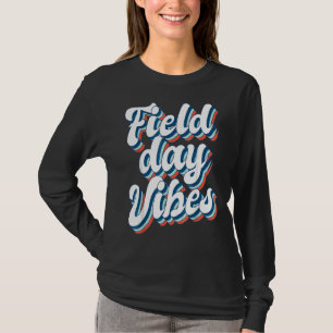T-shirt Tie Dye Field Day Vibes Dernier Day Of School Fiel