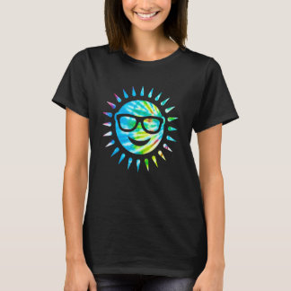 T-shirt Tie Dye Fresh Summer Vibes Vintage Retro Hawaii Su