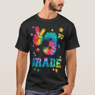 T-shirt Tie Dye Hello 3e année enseignant élève Retour à S