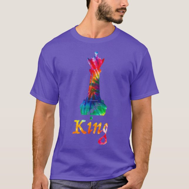 T-shirt Tie Dye King (Devant)