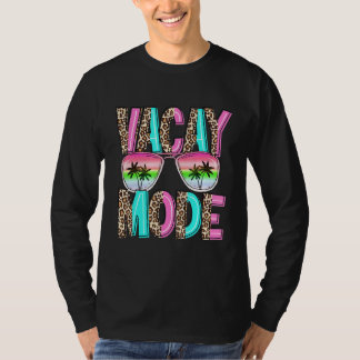 T-shirt Tie Dye Leopard Vacay Mode Family Vacation Summer 