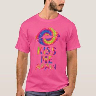 T-shirt Tie Dye Lièvres Me Embrasse De Nouveau