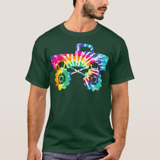 T-shirt Tie Dye Monster Camion Extreme Mudding