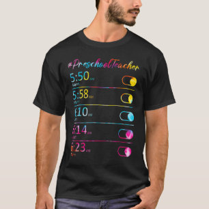 T-shirt Tie Dye Préscolaire Appréciation de l'enseignant A