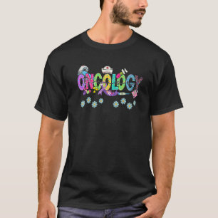 T-shirt Tie Dye Stethoscope Oncologie Infirmière Journée I