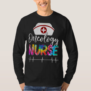 T-shirt Tie Dye Stethoscope Oncologie Infirmière Journée I