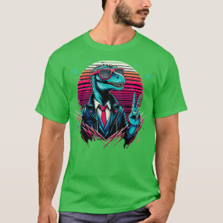 T-shirt TieDye Dinosaur Hippie Dinosaur