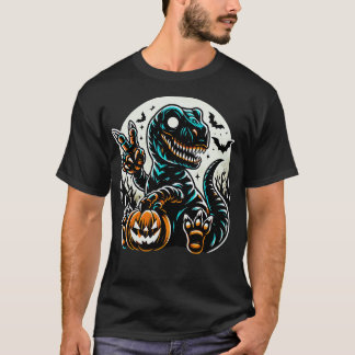 T-shirt TieDye Dinosaur Hippie Dinosaur Halloween