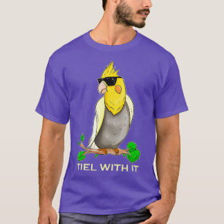 T-shirt Tiel With It Ornitologue Cockatiel Vétérinaire