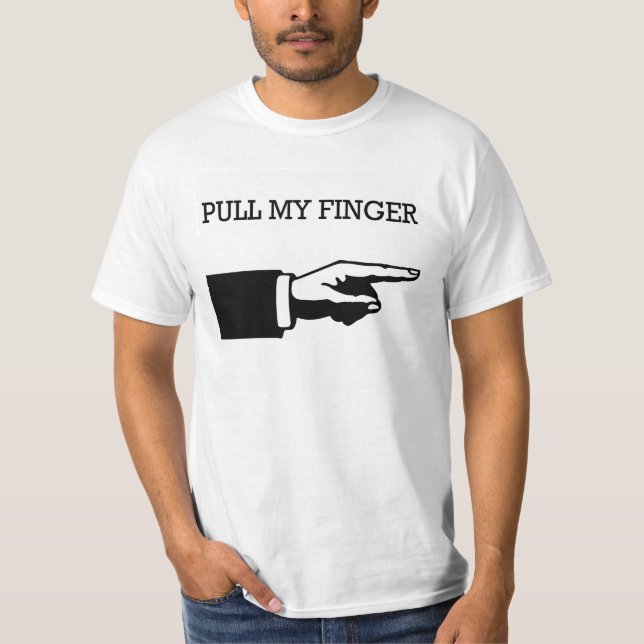 T-shirt Tiens-moi le doigt. (Devant)