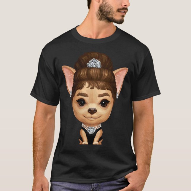 T-shirt Tiffany Le Chihuahua (Devant)