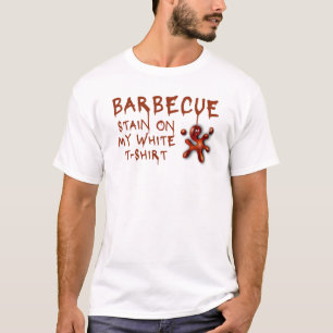 T-shirt Tige barbecue sur mon blanc