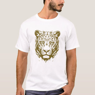 T-shirt Tiger Animal Freedom World Wildlife Wonder Vector