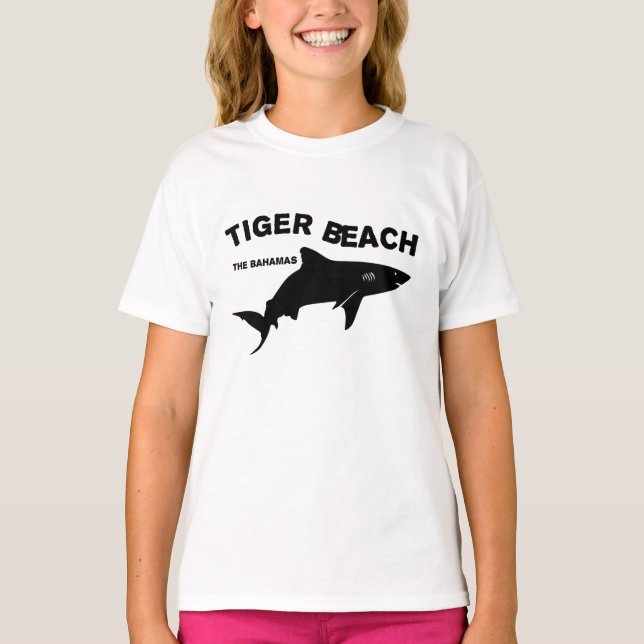 T-shirt Tiger Beach - Bahamas | Plongée avec requins (Devant)