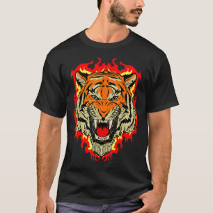T-shirt Tiger Big Chat Bengal Wildcat Predator animal Cool