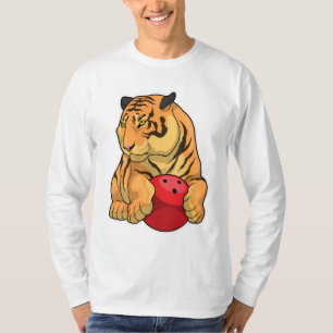T-shirt Tiger Bowling Bowling boule