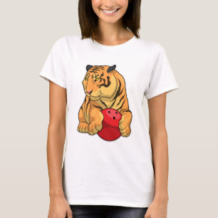 T-shirt Tiger Bowling Bowling boule
