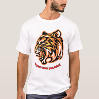 T-shirt Tiger design