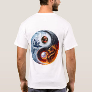 T-shirt Tiger et Dragon Yin et Yang