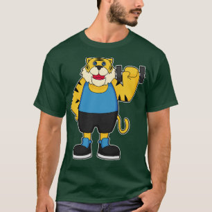 T-shirt Tiger Fitness Dumbbell
