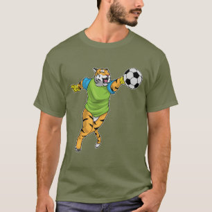 T-shirt Tiger Goalkeeper Soccer