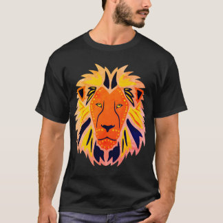 T-SHIRT TIGER IMAGE DE BASE T SHIRT