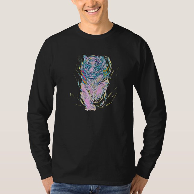 T-shirt Tiger Motif  15 (Devant)