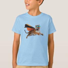 T-shirt Tiger Superhero