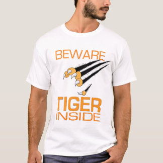 T-shirt Tigre à l'intérieur