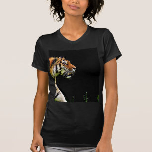 T-shirt Tigre approchant - Oeuvres d'art d'animaux sauvage