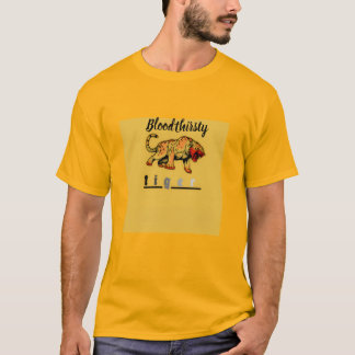 T-shirt tigre assoiffé