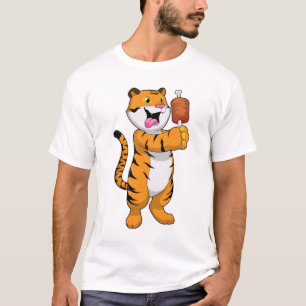 T-shirt Tigre avec viande