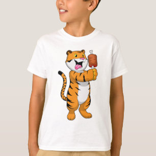 T-shirt Tigre avec viande