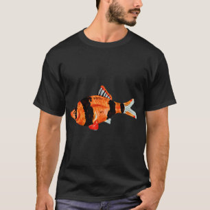 T-shirt Tigre barbeau Poisson d'aquarium